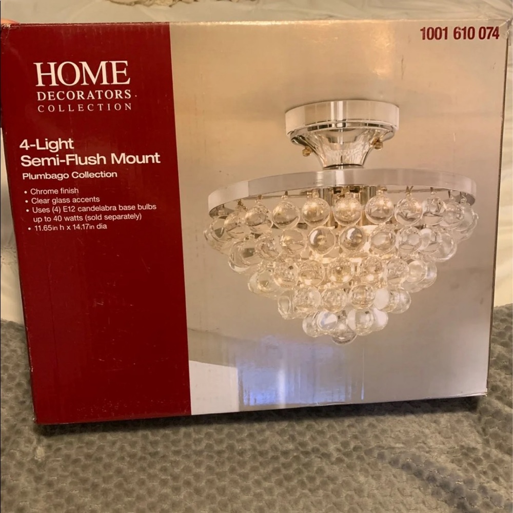 Chrome Chandelier Light Fixture